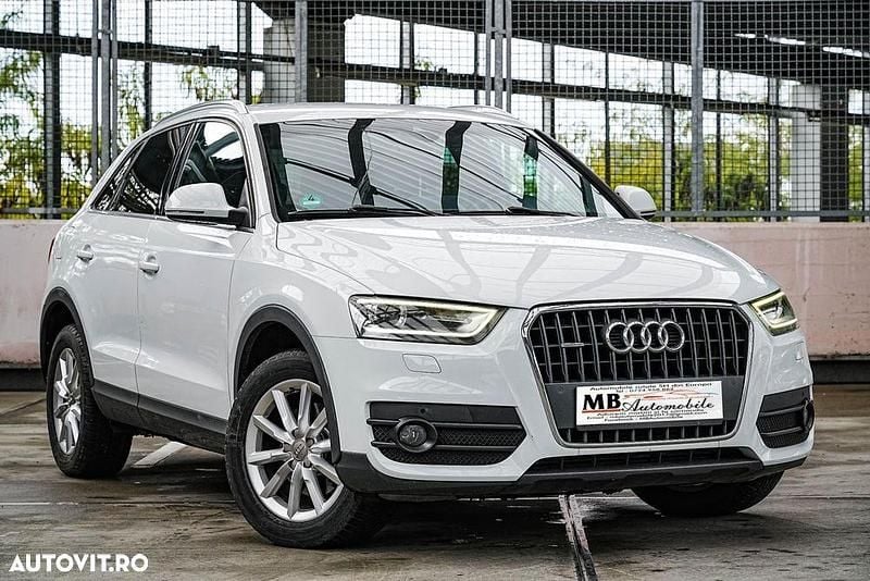 Culoarealb Utilizat 2014 Audi Q3 Design SUV | 13.400 EUR (Super Preț) - Imagine 1/4