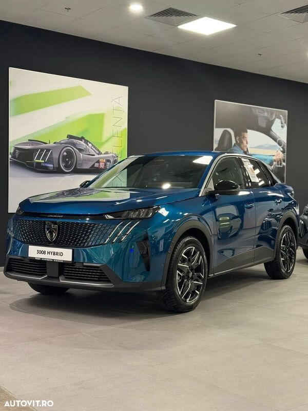 Albastru Nouă 2025 Peugeot 3008 Allure SUV | 33.506 EUR - Imagine 1/4