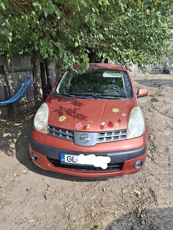 Portocaliu Utilizat 2006 Nissan Note Monovolum | 1.000 EUR - Imagine 1/4