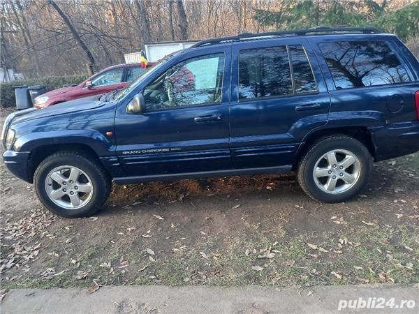 Second-hand Jeep Grand Cherokee 163 CP (119 kW) 2003 Albastru SUV