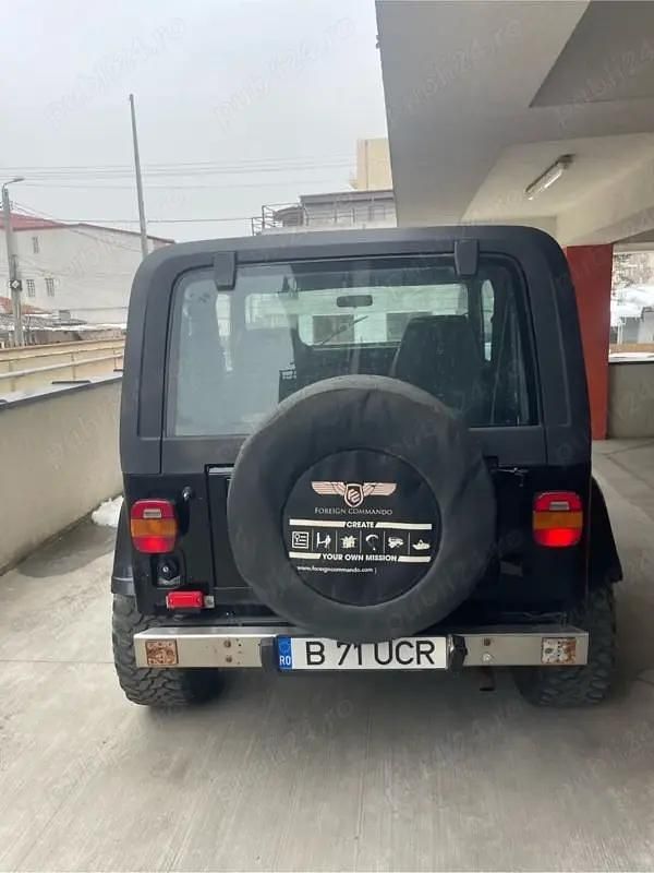 Second-hand Jeep Wrangler 90 CP (66 kW) 1993 Negru SUV