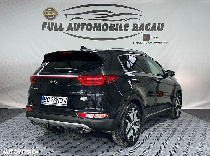 Second-hand Kia Sportage GT-Line 185 CP (136 kW) 2016 Culoarenegru SUV