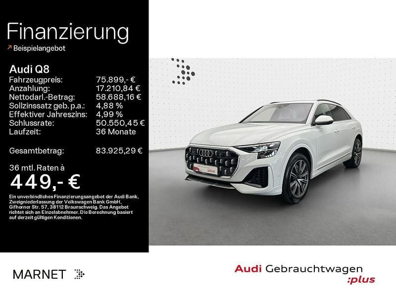 Utilizat 2024 Audi Q8 S-Line SUV | 81.419 EUR - Imagine 1/1