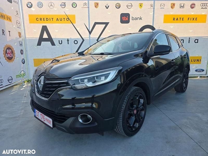 Culoarenegru Utilizat 2016 Renault Kadjar Bose Edition SUV | 9.399 EUR - Imagine 1/4