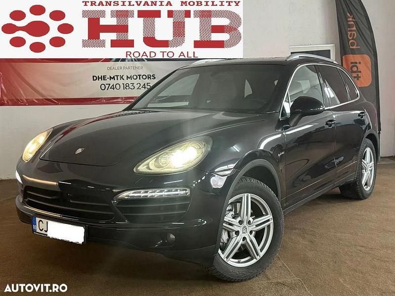 Culoarenegru Utilizat 2010 Porsche Cayenne S E-Hybrid SUV | 16.890 EUR - Imagine 1/4