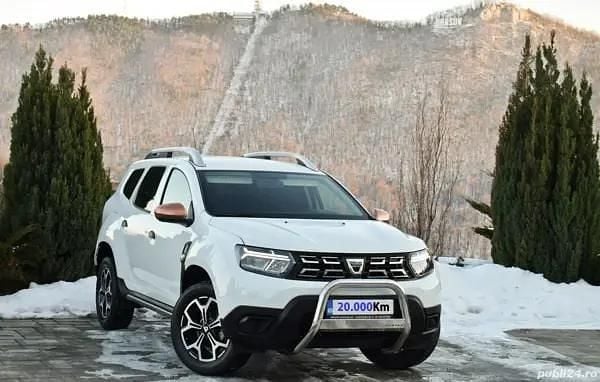 Alb Utilizat 2022 Dacia Duster Comfort SUV | 13.450 EUR (Preț bun) - Imagine 1/4