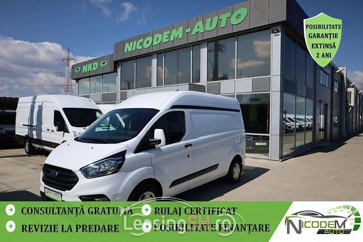 Alb Utilizat 2019 Ford Transit Custom | 17.533 EUR (Preț OK) - Imagine 1/4