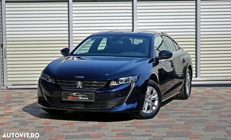 Negru Utilizat 2021 Peugeot 508 Allure Berlinǎ | 13.990 EUR (Super Preț) - Imagine 1/4