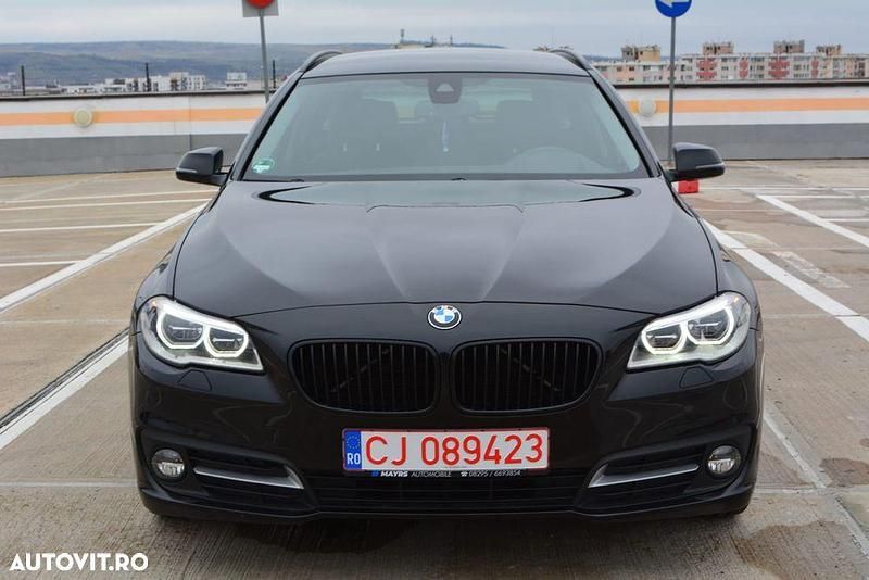 Second-hand BMW 520 Sport Line 190 CP (139 kW) 2016 Culoarenegru Break