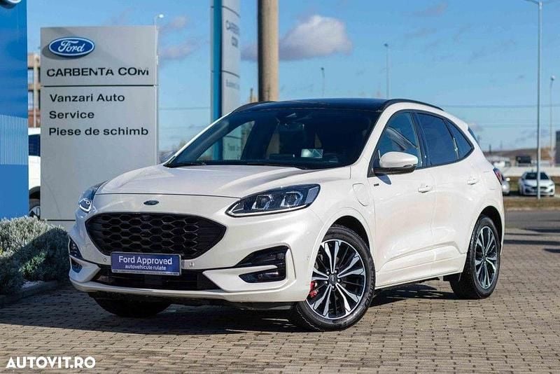 Second-hand Ford Kuga ST-Line X 225 CP (165 kW) 2020 Culoarealb SUV