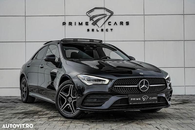 Culoarenegru Utilizat 2021 Mercedes CLA250e AMG line Berlinǎ | 29.970 EUR (Preț OK) - Imagine 1/4