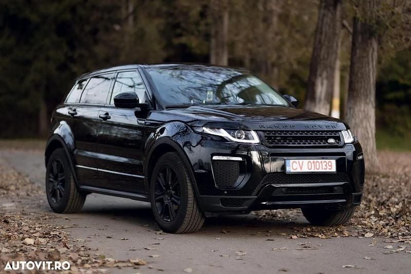 Culoarenegru Utilizat 2017 Land Rover Range Rover evoque HSE Dynamic Cabrio | 16.800 EUR (Preț OK) - Imagine 1/4