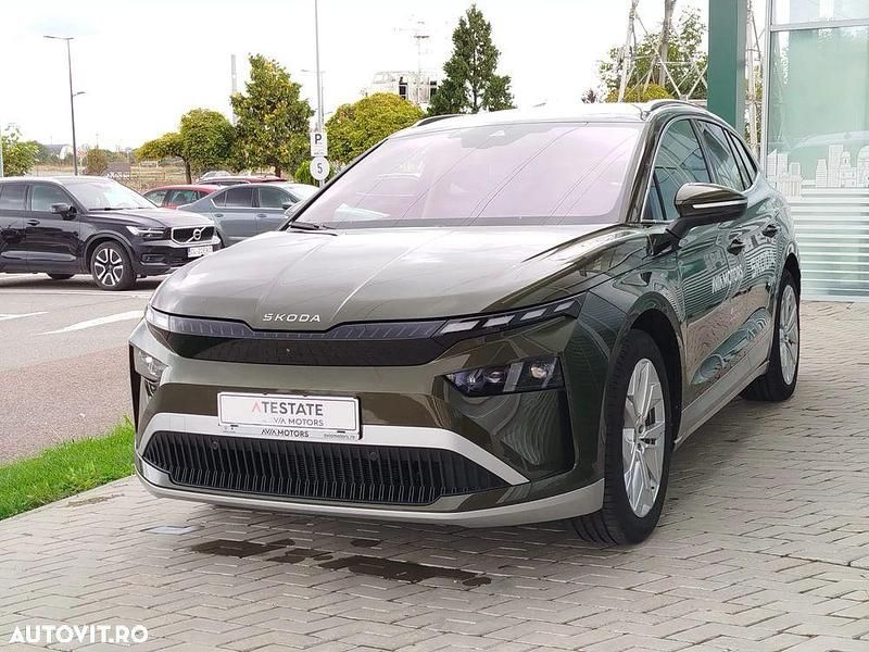 Culoareverde Utilizat 2025 Skoda Enyaq iV SUV | 43.500 EUR - Imagine 1/4