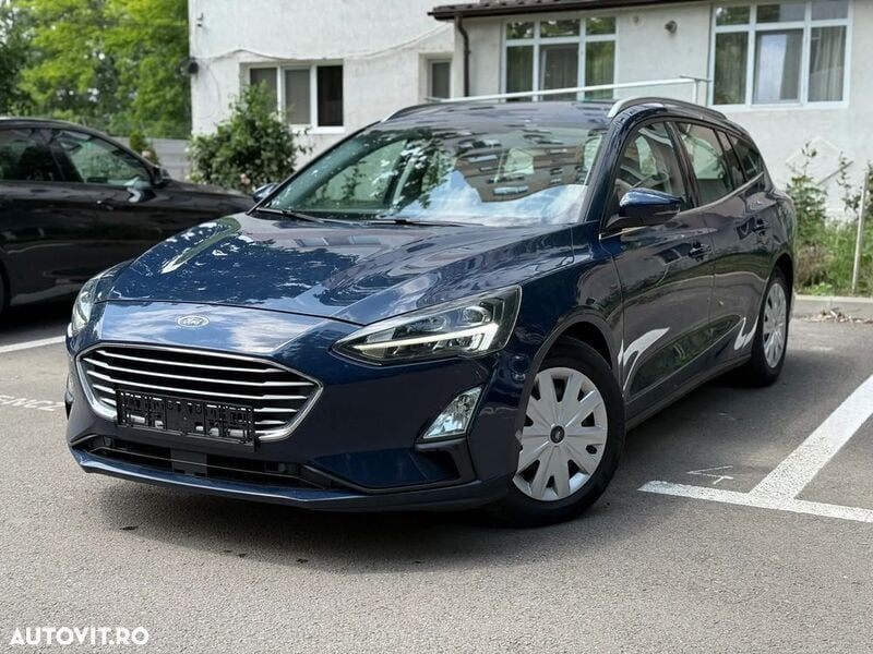 Albastru Utilizat 2020 Ford Focus Titanium Break | 10.800 EUR (Preț OK) - Imagine 1/4