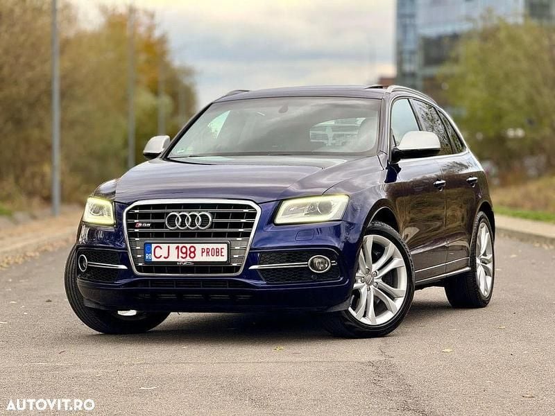 Culoarealbastru Utilizat 2015 Audi SQ5 S-Line SUV | 16.999 EUR (Preț OK) - Imagine 1/4