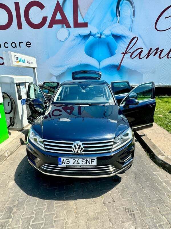 Albastru Utilizat 2016 VW Touareg SUV | 22.900 EUR (Preț OK) - Imagine 1/4