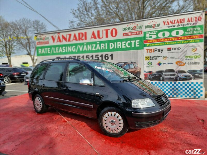 Albastru Utilizat 2004 VW Sharan Monovolum | 4.499 EUR (Puțin scump) - Imagine 1/4