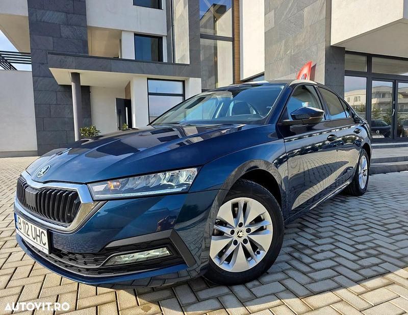 Second-hand Skoda Octavia 115 CP (84 kW) 2021 Culoarealbastru Berlinǎ