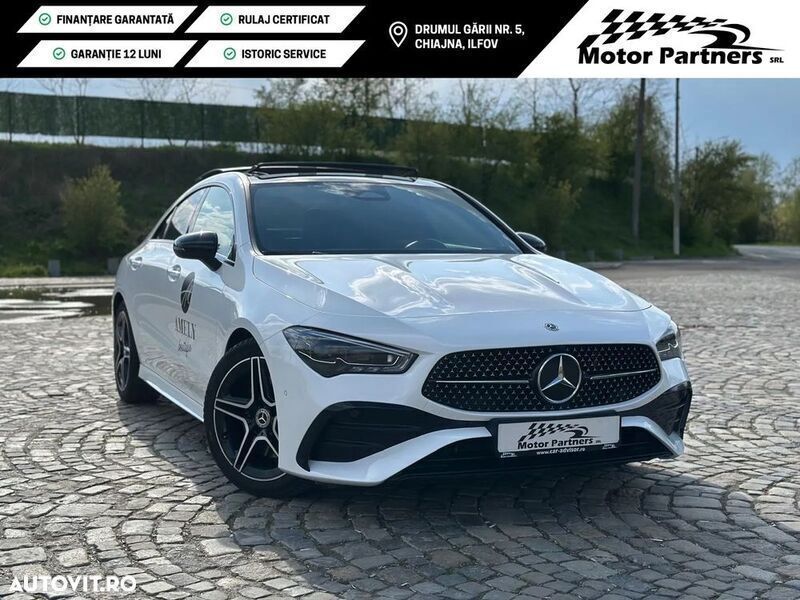 Alb Utilizat 2023 Mercedes CLA220 Berlinǎ | 43.790 EUR (Scump) - Imagine 1/4