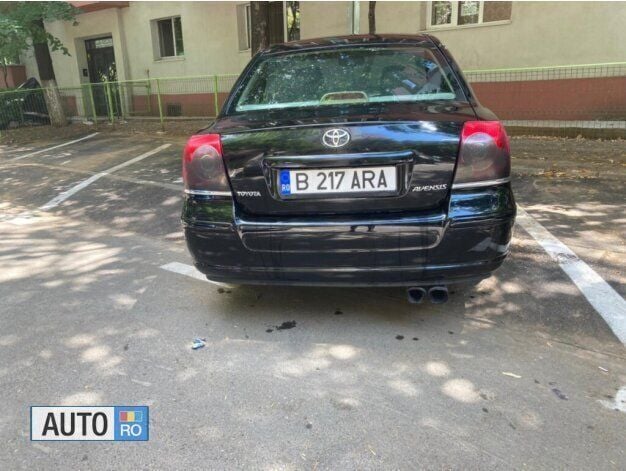 Second-hand Toyota Avensis 147 CP (108 kW) 2007 Negru Berlinǎ