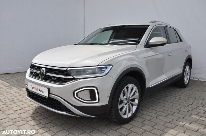Bej Utilizat 2022 VW T-Roc Style SUV | 22.450 EUR (Preț OK) - Imagine 1/4
