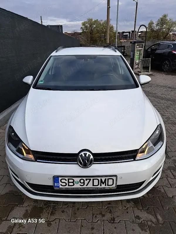 Second-hand VW Golf VII Trendline 116 CP (85 kW) 2015 Alb Break