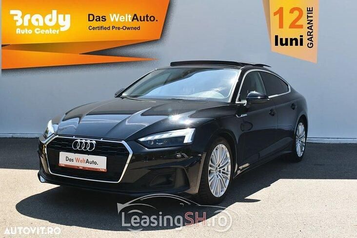 Negru Utilizat 2020 Audi A5 Coupe | 30.900 EUR (Super Preț) - Imagine 1/4