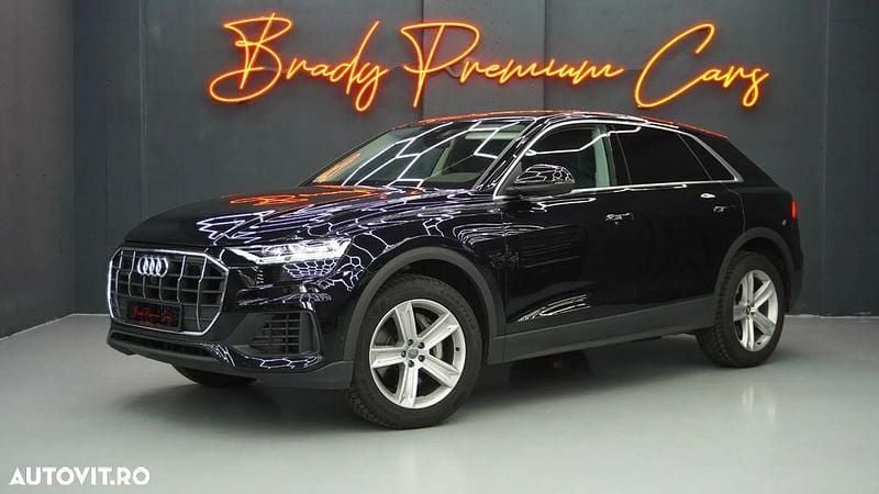 Negru Utilizat 2020 Audi Q8 Premium SUV | 46.585 EUR (Super Preț) - Imagine 1/4