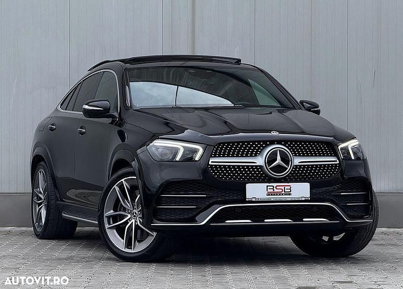 Second-hand Mercedes GLE350 AMG line 319 CP (234 kW) 2021 Culoarenegru Coupe