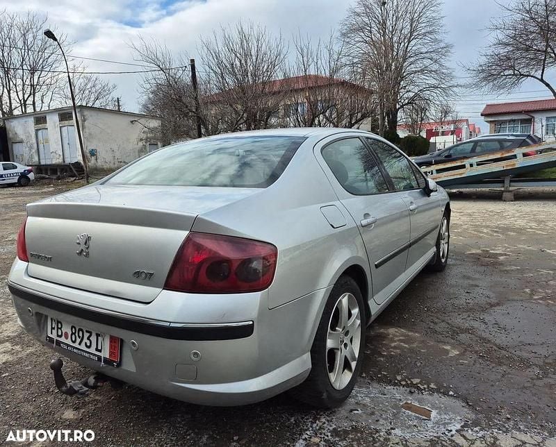 Second-hand Peugeot 407 Platinum 136 CP (100 kW) 2006 Culoareargint Berlinǎ