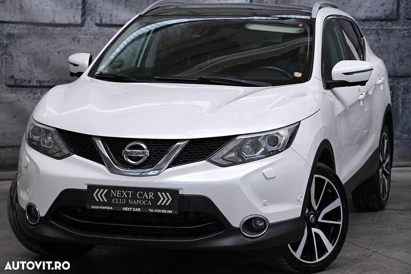 Second-hand Nissan Qashqai Tekna 130 CP (95 kW) 2017 Culoarealb SUV