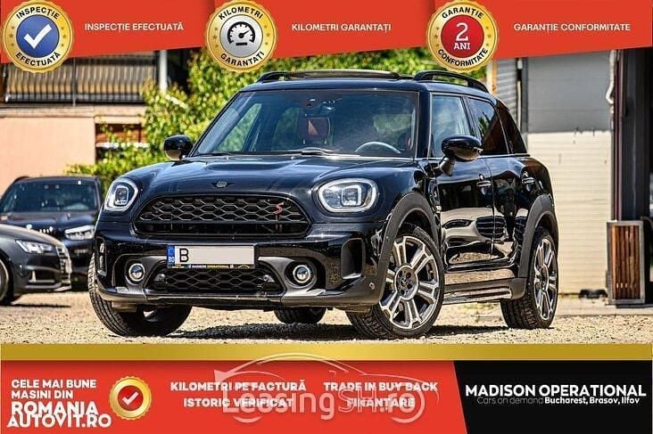 Negru Utilizat 2022 Mini Cooper S Countryman SUV | 28.950 EUR - Imagine 1/4