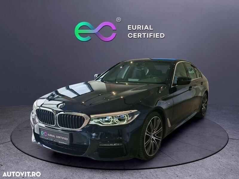Albastru Utilizat 2020 BMW 520 Berlinǎ | 35.898 EUR - Imagine 1/4