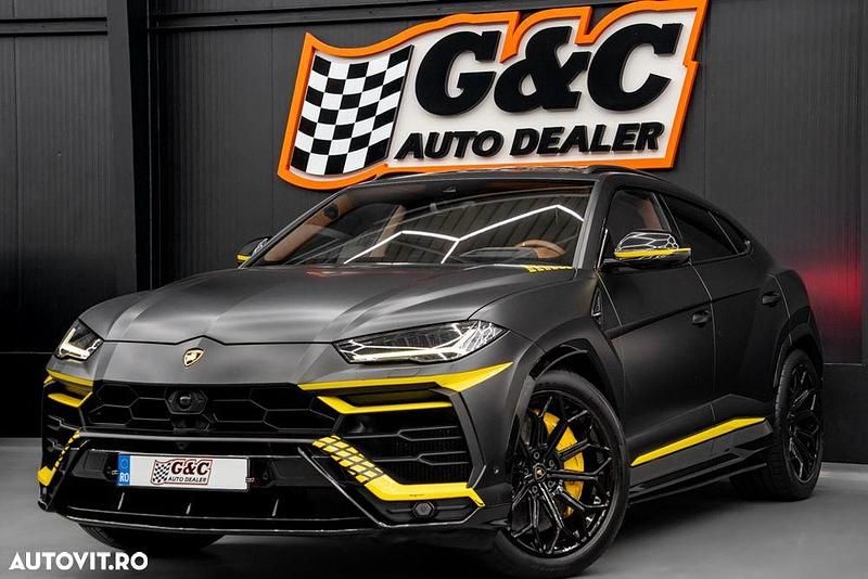 Culoarenegru Utilizat 2022 Lamborghini Urus SUV | 219.900 EUR - Imagine 1/4