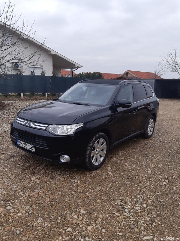 Negru Utilizat 2013 Mitsubishi Outlander SUV | 8.000 EUR (Preț OK) - Imagine 1/4