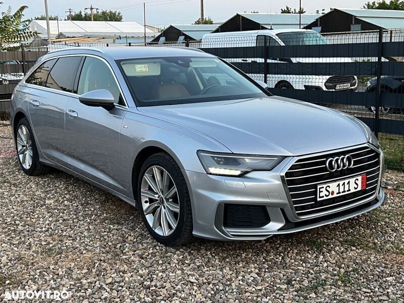 Argint Utilizat 2021 Audi A6 Break | 23.600 EUR (Super Preț) - Imagine 1/4