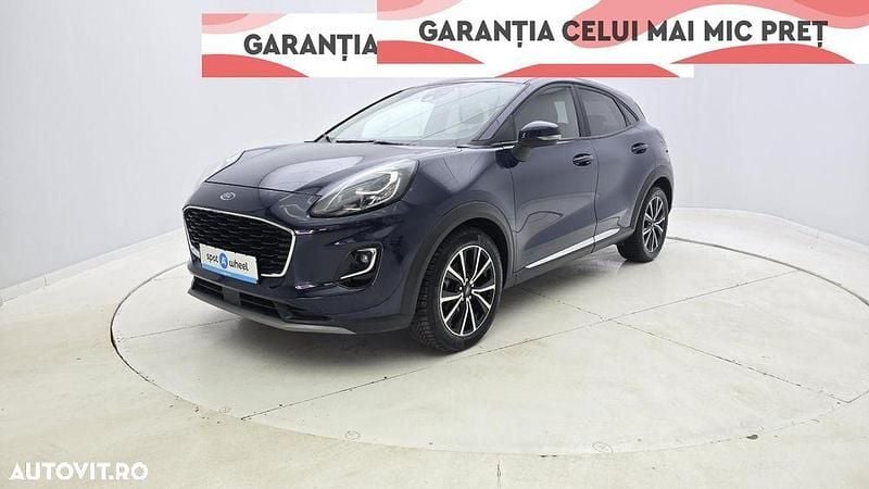 Culoarealbastru Utilizat 2021 Ford Puma Titanium SUV | 13.750 EUR (Preț OK) - Imagine 1/3
