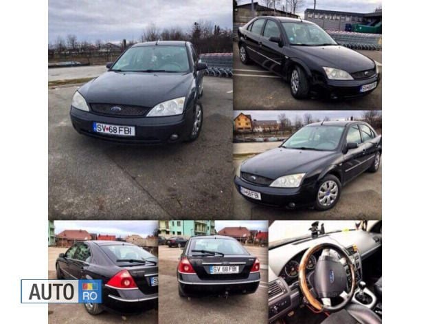 Second-hand Ford Mondeo 125 CP (91 kW) 2002 Negru Berlinǎ