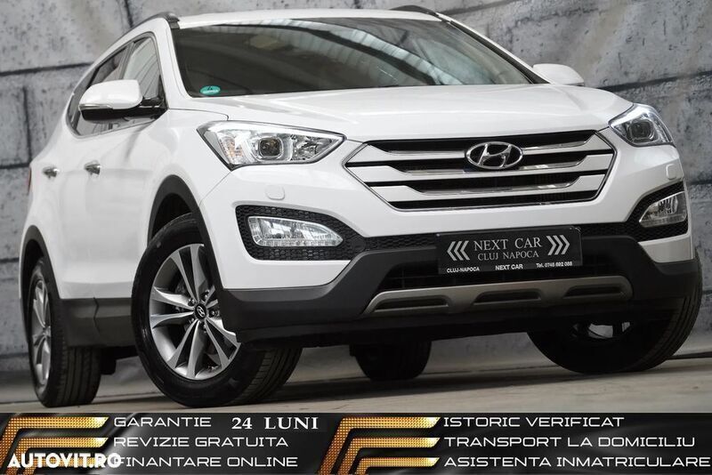 Alb Utilizat 2015 Hyundai Santa Fe Premium SUV | 14.350 EUR (Puțin scump) - Imagine 1/4