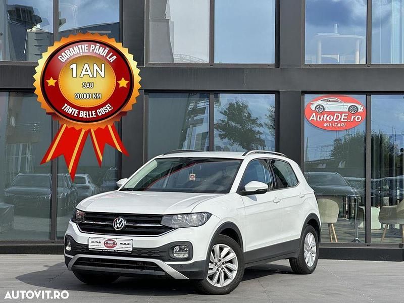 Culoarealb Utilizat 2019 VW T-Cross SUV | 14.990 EUR (Puțin scump) - Imagine 1/4
