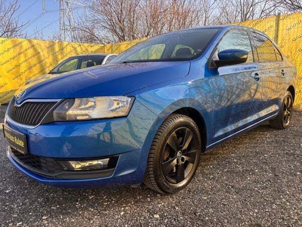 Albastru Utilizat 2017 Skoda Rapid Berlinǎ | 8.950 EUR (Preț OK) - Imagine 1/4