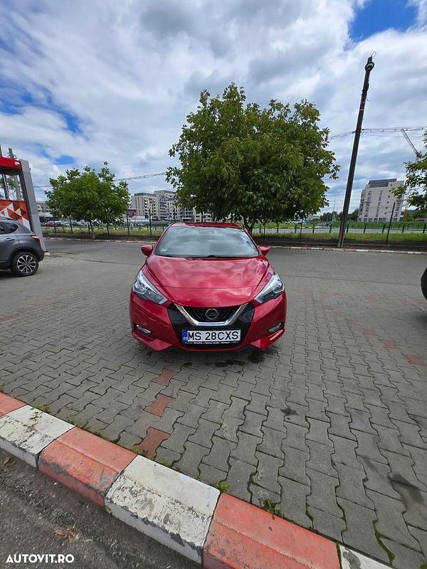 Second-hand Nissan Micra N-Connecta 90 CP (66 kW) 2019 Culoarerosu Hatchback