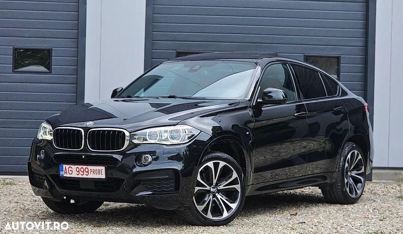 Negru Utilizat 2015 BMW X6 SUV | 25.750 EUR (Preț OK) - Imagine 1/4