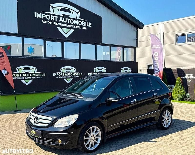Negru Utilizat 2008 Mercedes B200 Monovolum | 4.299 EUR (Preț OK) - Imagine 1/4