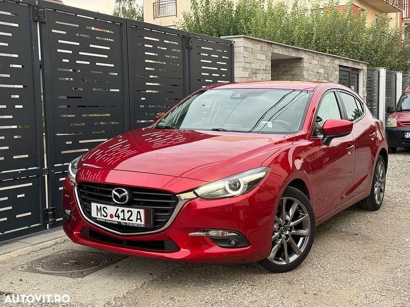 Culoarerosu Utilizat 2017 Mazda 3 Exclusive-Line Hatchback | 13.750 EUR (Preț OK) - Imagine 1/4