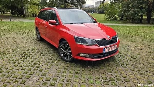 Rosu Utilizat 2016 Skoda Fabia Break | 6.690 EUR (Preț OK) - Imagine 1/4