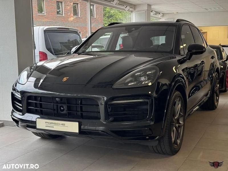 Culoarenegru Utilizat 2022 Porsche Cayenne S Platinum Edition SUV | 82.351 EUR - Imagine 1/4