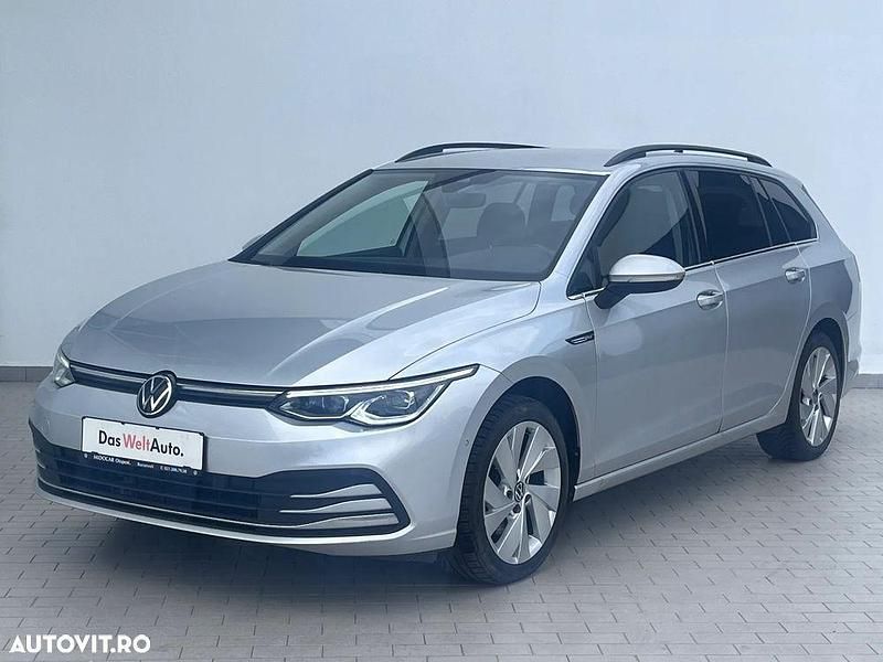 Gri mediumetalic Utilizat 2022 VW Golf VIII Style Break | 16.900 EUR (Preț OK) - Imagine 1/4
