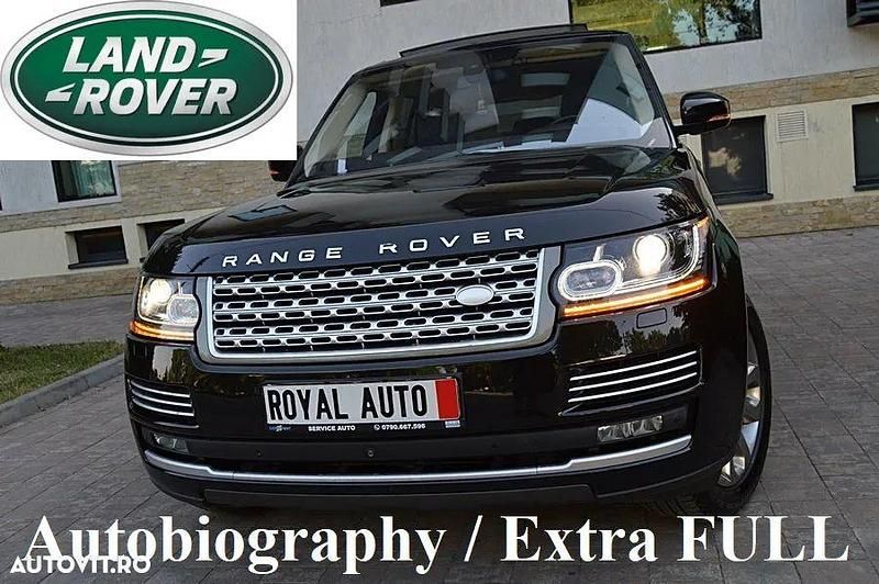 Negru Utilizat 2016 Land Rover Range Rover Vogue SUV | 22.990 EUR - Imagine 1/4