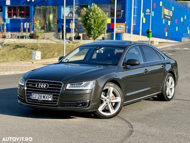 Negru Utilizat 2015 Audi A8 Proline Berlinǎ | 21.999 EUR (Preț OK) - Imagine 1/4